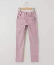 KJLJD08019 a.v.v KIDS(アー・ヴェ・ヴェ) [100-130]リボンポケットストレッチスキニーパンツ[WEB限定サイズ] ピンク