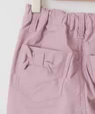 KJLJD08019 a.v.v KIDS(アー・ヴェ・ヴェ) [100-130]リボンポケットストレッチスキニーパンツ[WEB限定サイズ] ピンク