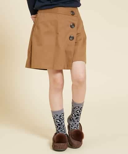 KJLJH62034 a.v.v KIDS [140-150]アシンメトリーラップパンツ