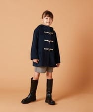 KJLJS34029 a.v.v KIDS(アー・ヴェ・ヴェ) [100-130]【セットアップ対応】タックショートパンツ ブルー