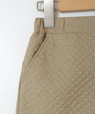 KJLJS35029 a.v.v KIDS(アー・ヴェ・ヴェ) [100-130]【セットアップ対応】フクレショートパンツ ベージュ