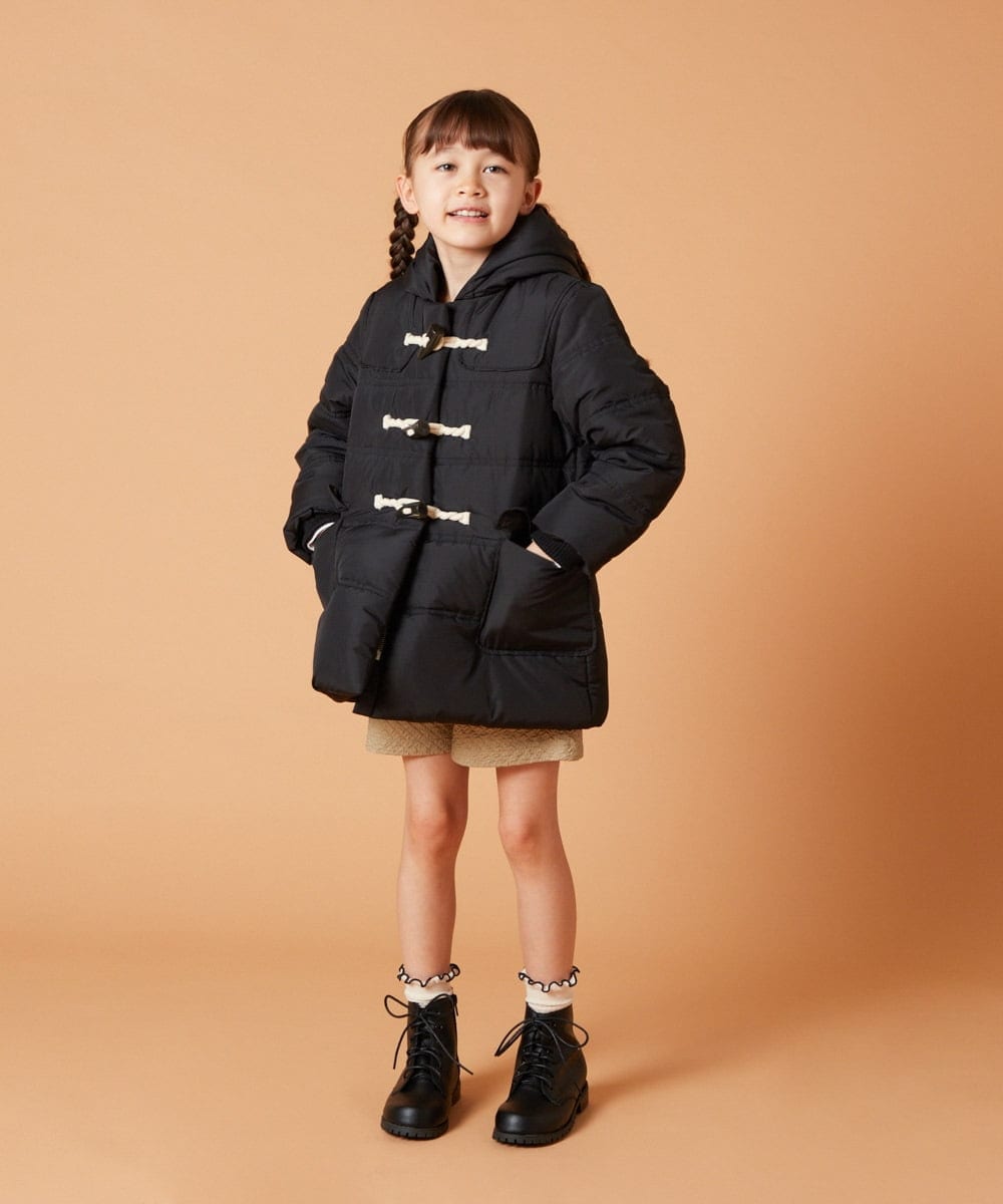 KJLJS35029 a.v.v KIDS(アー・ヴェ・ヴェ) [100-130]【セットアップ対応】フクレショートパンツ ベージュ