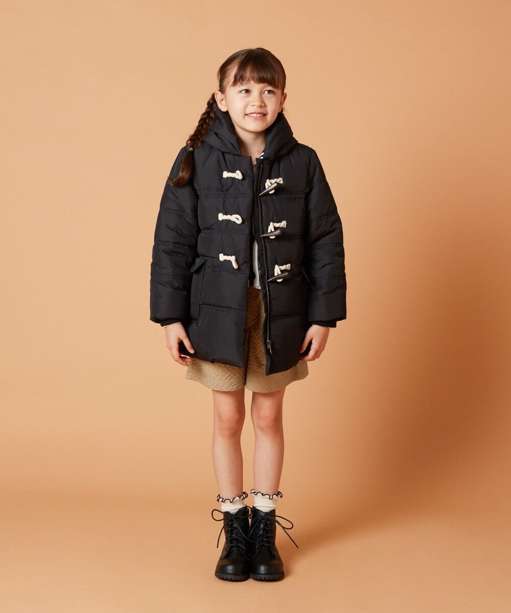 KJLJS35029 a.v.v KIDS(アー・ヴェ・ヴェ) [100-130]【セットアップ対応】フクレショートパンツ ベージュ