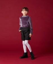 KJLJS35029 a.v.v KIDS(アー・ヴェ・ヴェ) [100-130]【セットアップ対応】フクレショートパンツ ベージュ