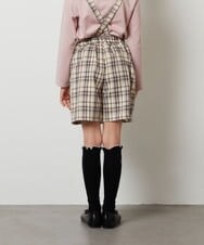 KJLJT36034 a.v.v KIDS(アー・ヴェ・ヴェ) [140-150]サスペンダー付きラップキュロット ライトブルー