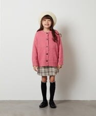 KJLJU36039 a.v.v KIDS(アー・ヴェ・ヴェ) [160]サスペンダー付きラップキュロット ライトブルー
