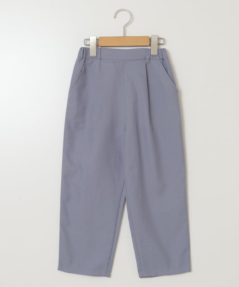 KJLJV33039 a.v.v KIDS(アー・ヴェ・ヴェ) [120-160サスペンダー付きテーパードパンツ ライトブルー