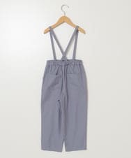 KJLJV33039 a.v.v KIDS(アー・ヴェ・ヴェ) [120-160サスペンダー付きテーパードパンツ ライトブルー