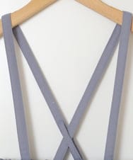 KJLJV33039 a.v.v KIDS(アー・ヴェ・ヴェ) [120-160サスペンダー付きテーパードパンツ ライトブルー