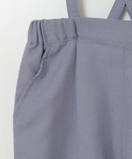 KJLJV33039 a.v.v KIDS(アー・ヴェ・ヴェ) [120-160サスペンダー付きテーパードパンツ ライトブルー