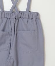 KJLJV33039 a.v.v KIDS(アー・ヴェ・ヴェ) [120-160サスペンダー付きテーパードパンツ ライトブルー