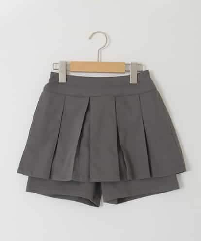 KJLKD19044 a.v.v KIDS [130-160]スタイルアッププリーツスカパン