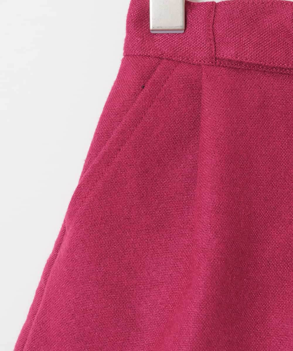 KJLKE01034 a.v.v KIDS(アー・ヴェ・ヴェ) [140-150]くるみバックルデザインキュロット パープル