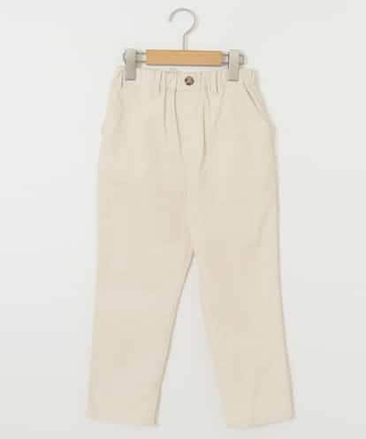 KJLKM40029 a.v.v KIDS [100-130]バックレースアップストレッチコールテーパードパンツ