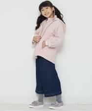 KJLKO41044 a.v.v KIDS(アー・ヴェ・ヴェ) [160]サスペンダー付きバックレースアップパンツ レッド