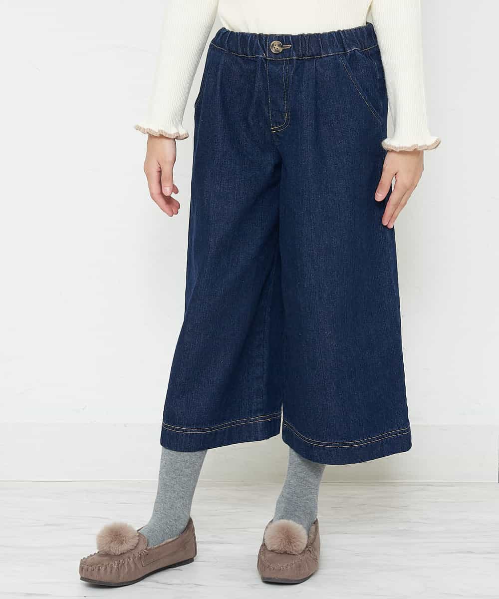 KJLKO41044 a.v.v KIDS(アー・ヴェ・ヴェ) [160]サスペンダー付きバックレースアップパンツ レッド