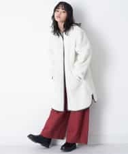 KJLKO41044 a.v.v KIDS(アー・ヴェ・ヴェ) [160]サスペンダー付きバックレースアップパンツ レッド