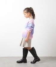 KJLKP40029 a.v.v KIDS(アー・ヴェ・ヴェ) [100-130]ストレッチコールフロントボタンスカパン ベージュ