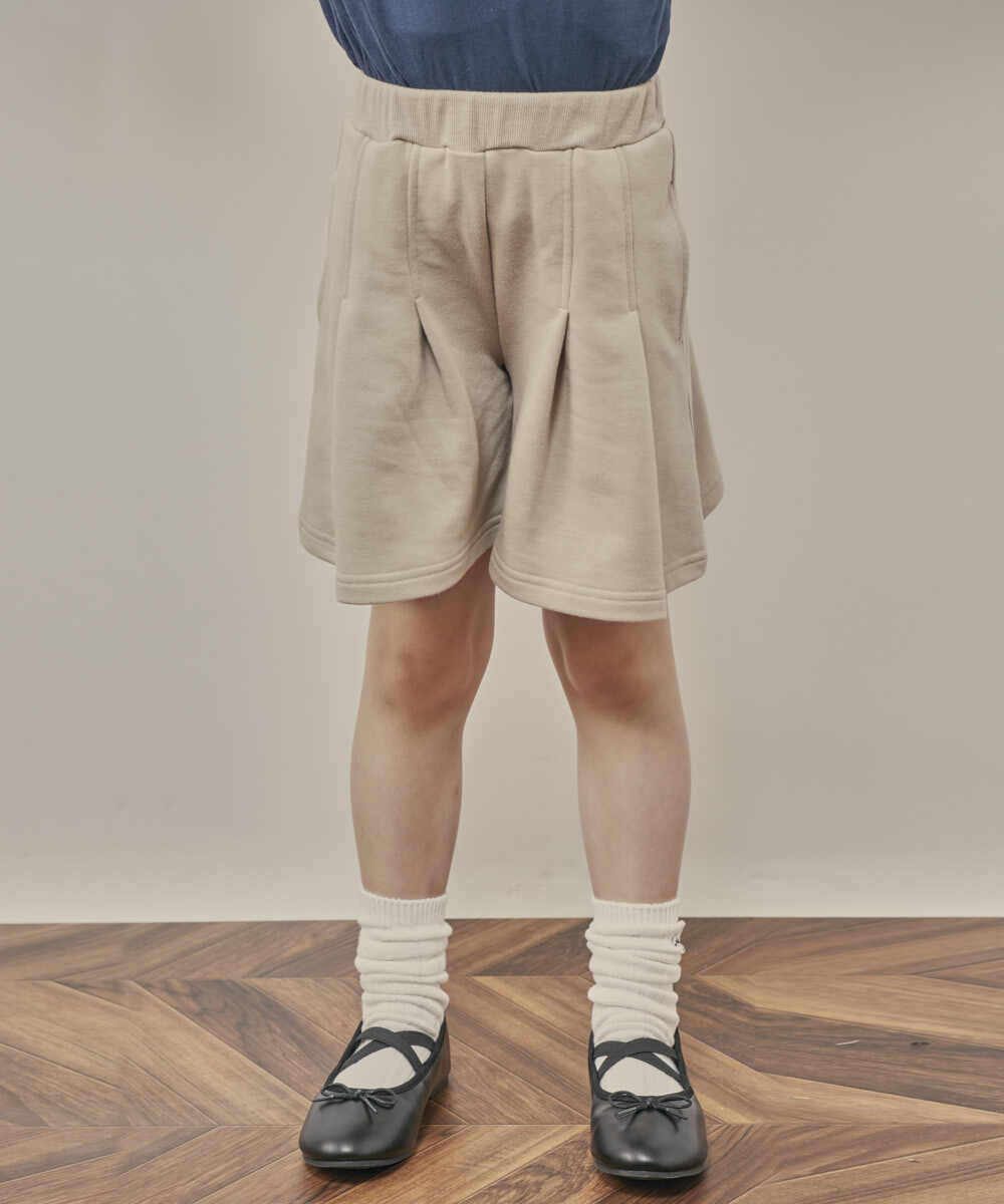 KJLKQ41034 a.v.v KIDS(アー・ヴェ・ヴェ) [140-150]タックフレアキュロット ブルー