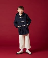 KJLKS41034 a.v.v KIDS(アー・ヴェ・ヴェ) [120-130]【セットアップ対応】サス付きフロントボタンワイドパンツ ライトブルー