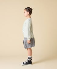 KJLLA41039 a.v.v KIDS(アー・ヴェ・ヴェ) [120-160]コーデュロイカーゴキュロット ライトブルー