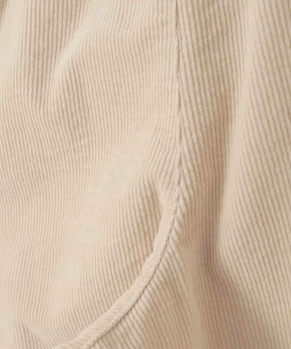 KJLLA41039 a.v.v KIDS(アー・ヴェ・ヴェ) [120-160]コーデュロイカーゴキュロット ベージュ