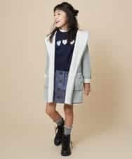 KJLLJ10029 a.v.v KIDS(アー・ヴェ・ヴェ) [100-130]コーデュロイワークラップパンツ[WEB限定サイズ] ラベンダー