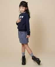 KJLLJ10029 a.v.v KIDS(アー・ヴェ・ヴェ) [100-130]コーデュロイワークラップパンツ[WEB限定サイズ] ラベンダー