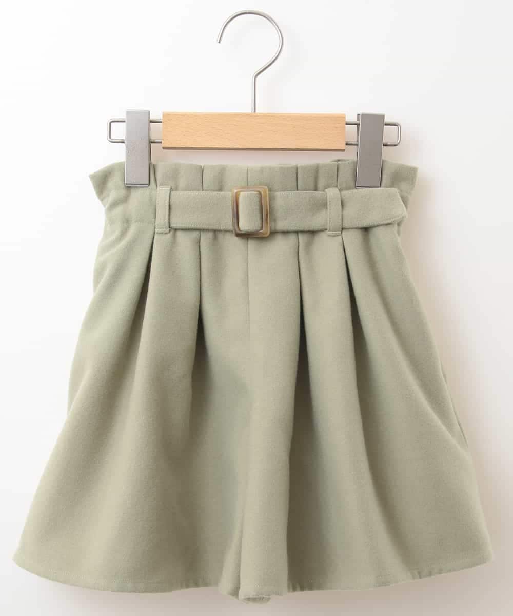 KJLLJ27029 a.v.v KIDS(アー・ヴェ・ヴェ) [100-130]ペーパーバックキュロットパンツ[WEB限定サイズ] ミント