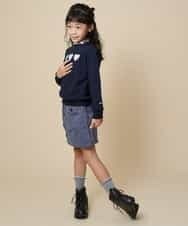 KJLLK10034 a.v.v KIDS(アー・ヴェ・ヴェ) [140-150]コーデュロイワークラップパンツ ラベンダー