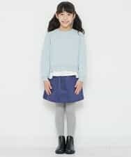 KJLLO60039 a.v.v KIDS(アー・ヴェ・ヴェ) [160]フロントボタンコーデュロイスカパン ベージュ