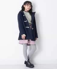 KJLLO60039 a.v.v KIDS(アー・ヴェ・ヴェ) [160]フロントボタンコーデュロイスカパン ベージュ