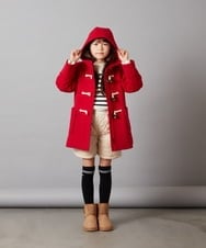 KJLLS61029 a.v.v KIDS(アー・ヴェ・ヴェ) [100-130]ベロアキルティングショートパンツ ブラック