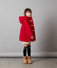 KJLLS61029 a.v.v KIDS(アー・ヴェ・ヴェ) [100-130]ベロアキルティングショートパンツ ブラック