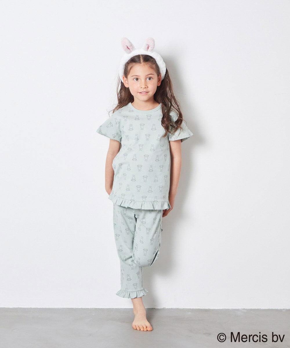 100-140]【ミッフィーコラボ】ルームウェアセット[WEB限定サイズ](カットソー・Tシャツ)  KIDS(アー・ヴェ・ヴェ)｜イトキンオンラインストア