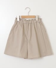 KJNFS40049 a.v.v KIDS(アー・ヴェ・ヴェ) [100-130]【2点セット】ドッキングトップス＆キュロット ベージュ