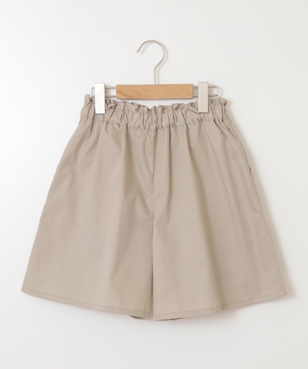 KJNFS40049 a.v.v KIDS(アー・ヴェ・ヴェ) [100-130]【2点セット】ドッキングトップス＆キュロット ベージュ