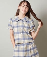 KJNGS02049 a.v.v KIDS(アー・ヴェ・ヴェ) [110-130]【2点セット】トップス＆スカパン ベージュ