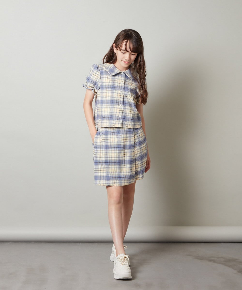 160]【2点セット】トップス＆スカパン(ブラウス・シャツ) | a.v.v KIDS