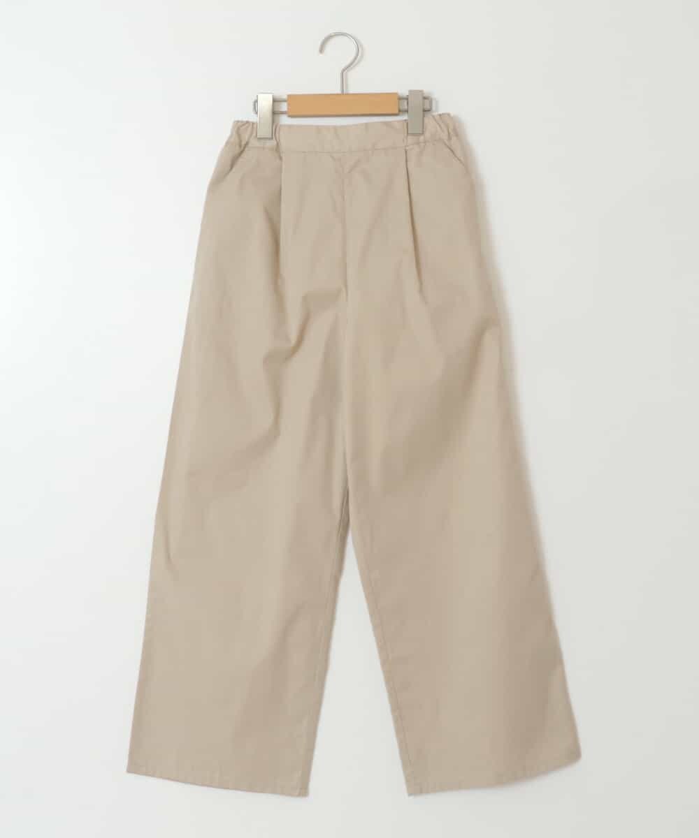 KJNGW01054 a.v.v KIDS(アー・ヴェ・ヴェ) 【ジュニア】[140-150]【2点セット】キャミドッキングTシャツ＆パンツセットアップ ベージュ