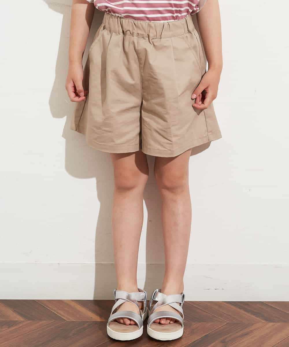 KJNHM01039 a.v.v KIDS(アー・ヴェ・ヴェ) [100-130]【2点SET】ティアードトップス ショートパンツセット ピンク