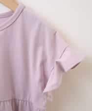 KJNHM01039 a.v.v KIDS(アー・ヴェ・ヴェ) [100-130]【2点SET】ティアードトップス ショートパンツセット ピンク