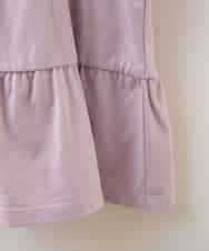 KJNHN01044 a.v.v KIDS(アー・ヴェ・ヴェ) [140-150]【2点SET】ティアードトップス ショートパンツセット ピンク