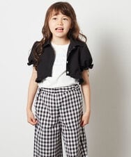 KJNHS03089 a.v.v KIDS(アー・ヴェ・ヴェ) [120-130]【3点セット】キャミワンピースコーデセット ブラック