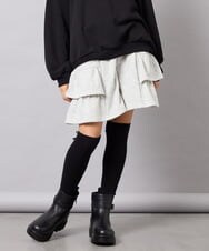 KJNJD02079 a.v.v KIDS(アー・ヴェ・ヴェ) [130-160]【セットアップ】ミニ裏毛セットアップ ライトグレー