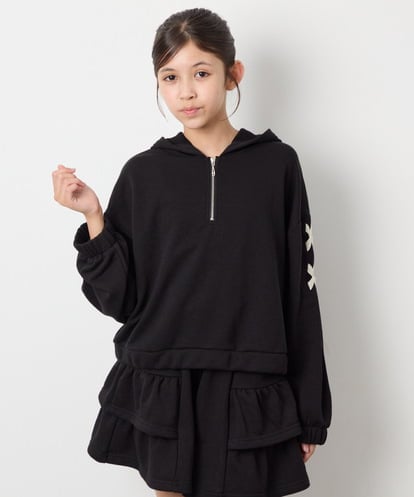 KJNJD02079 a.v.v KIDS [130-160]【セットアップ】ミニ裏毛セットアップ