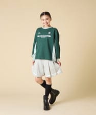 KJNLA40069 a.v.v KIDS(アー・ヴェ・ヴェ) [130-160]切り替えトレーナーセットアップ グレー
