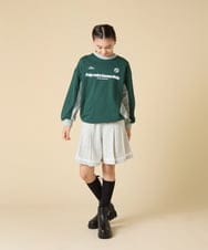KJNLA40069 a.v.v KIDS(アー・ヴェ・ヴェ) [130-160]切り替えトレーナーセットアップ グレー