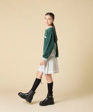 KJNLA40069 a.v.v KIDS(アー・ヴェ・ヴェ) [130-160]切り替えトレーナーセットアップ グレー