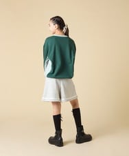 KJNLA40069 a.v.v KIDS(アー・ヴェ・ヴェ) [130-160]切り替えトレーナーセットアップ グレー